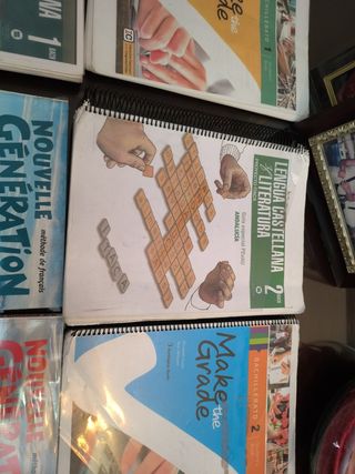Libros de primero y segundo de Bachillerato 