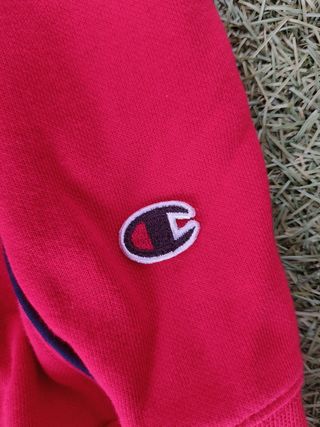 Sudadera Champion Zip Roja