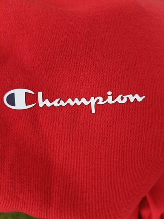 Sudadera Champion Zip Roja