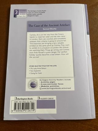 The case of the ancient artifact 3º ESO