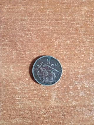 Moneda 5 Pesetas 1957