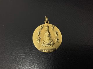 medalla oro 18k