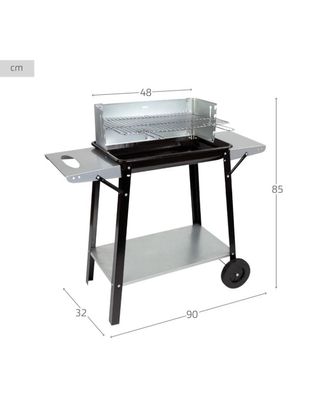 Barbacoa de metal Aktive 52973