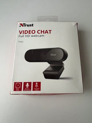 Webcam Trust Tyro Full HD 1080p con trípode