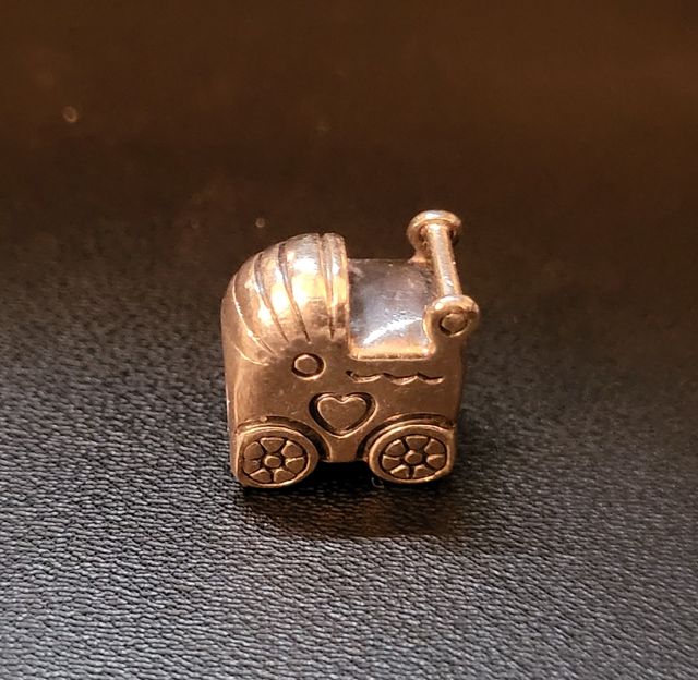 Charm Pandora Carrito Bebé Plata