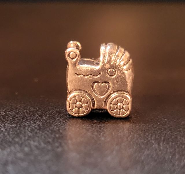 Charm Pandora Carrito Bebé Plata