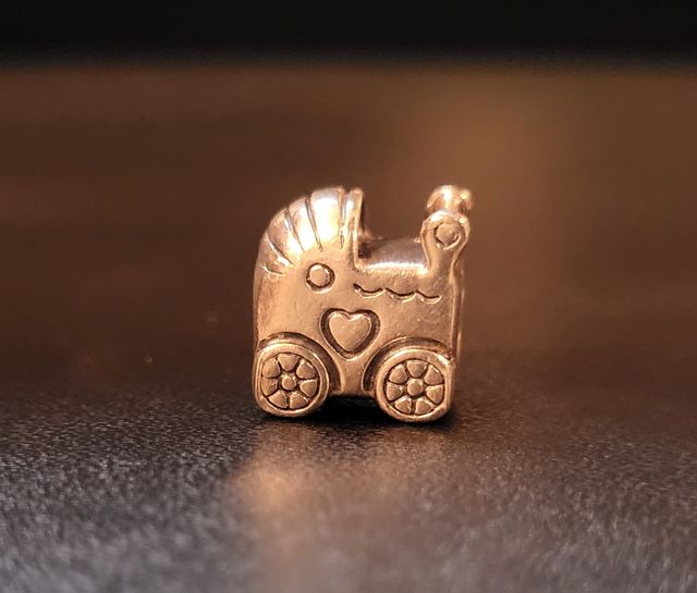 Charm Pandora Carrito Bebé Plata