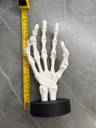 Mano Esqueleto Halloween Plástico