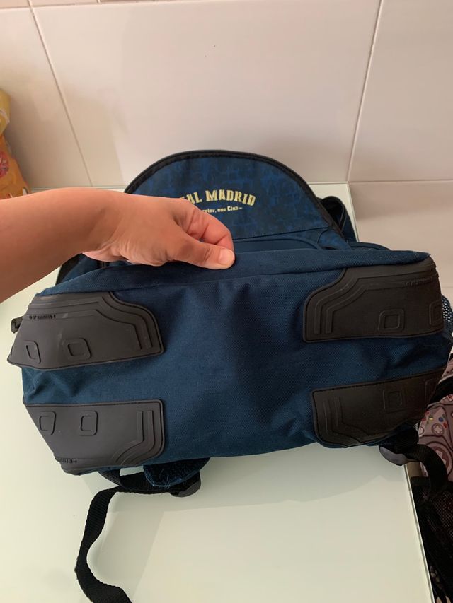 Mochila Real Madrid Infantil azul marino