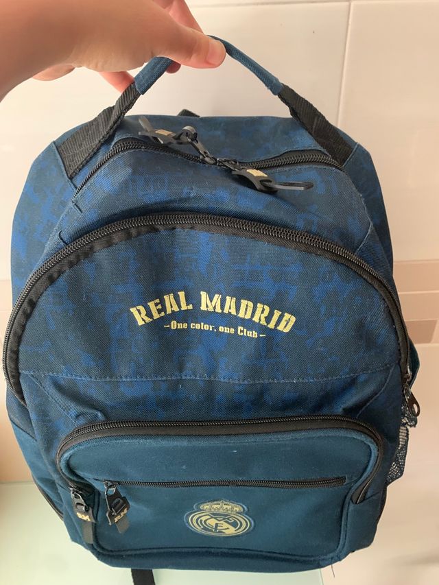 Mochila Real Madrid Infantil azul marino