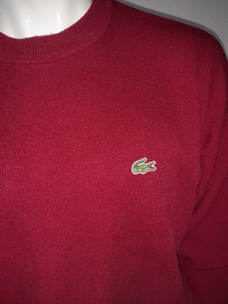 Jersey Lacoste Rojo.