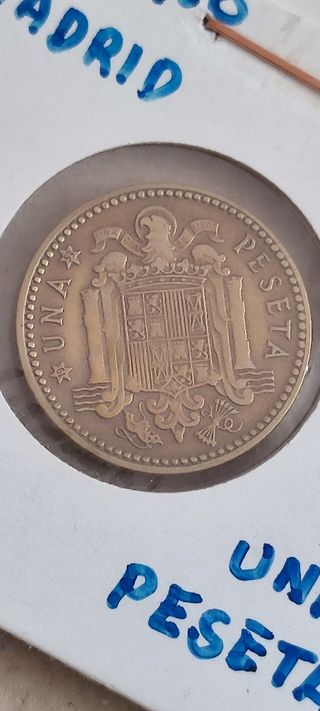 Moneda 1 Peseta 1947 Franco Madrid 1947*(19/53)