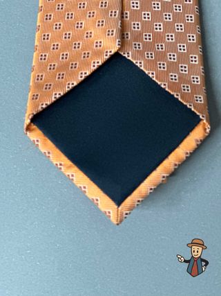 Corbata J. Ploenes Seda Diseño Geométrico