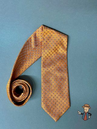 Corbata J. Ploenes Seda Diseño Geométrico