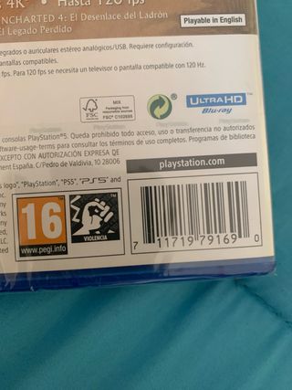 Juego PS5 Uncharted Colección Legado Ladrones