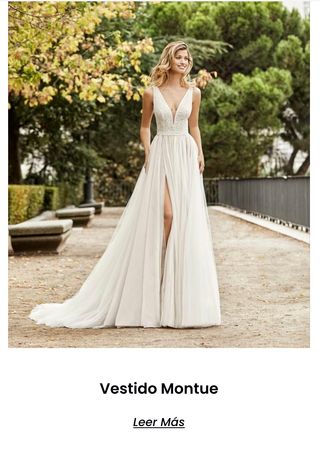 Vestido de Novia Montue