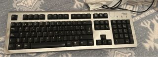 Teclado Fujitsu Siemens Plata