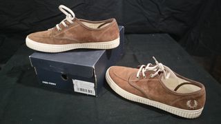 Zapatos Fred Perry Marrones