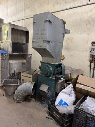 Molino triturador plástico industrial