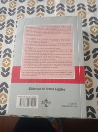 Código Penal: Ley Orgánica 10/1995, de 23 de no...