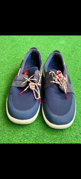 Zapatos náuticos azules mujer