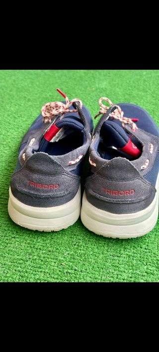 Zapatos náuticos azules mujer