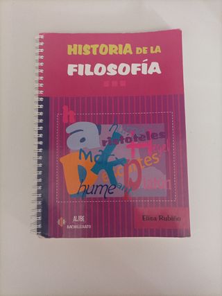 Historia de la filosofía: Bachillerato
