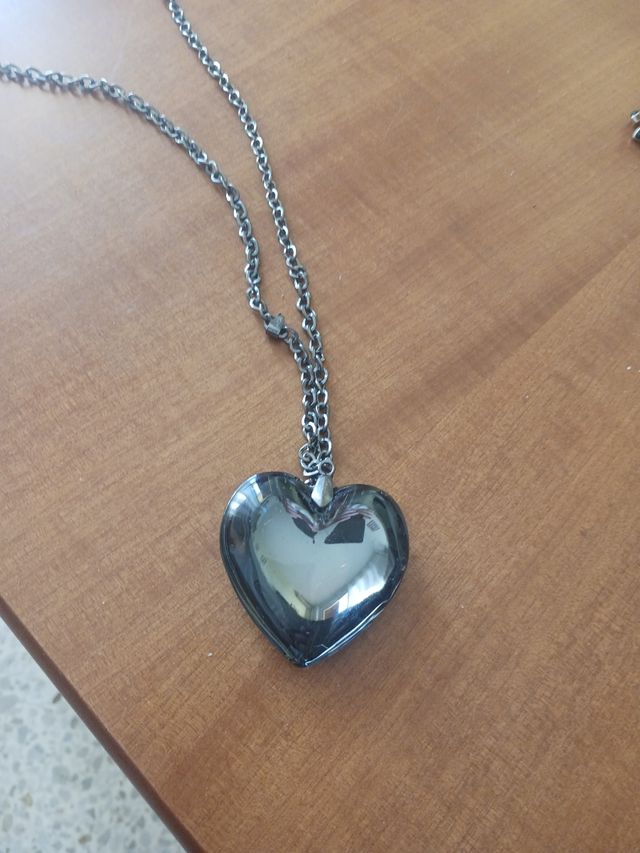 Colgante Corazón Plateado