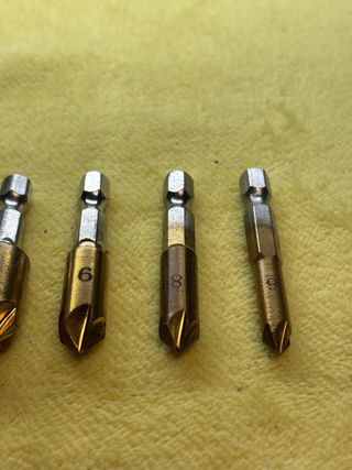 Brocas Avellanadoras 6 Piezas