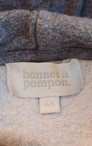 Sudadera Bonnet à Pompon Talla 6