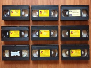 Lote 9 Películas VHS Disney Clásicos