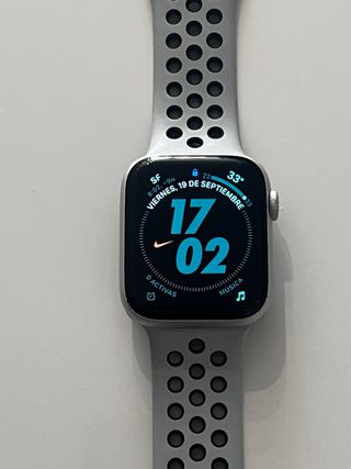 Apple Watch Nike+ Series 5 GPS 44mm Gris/Plata