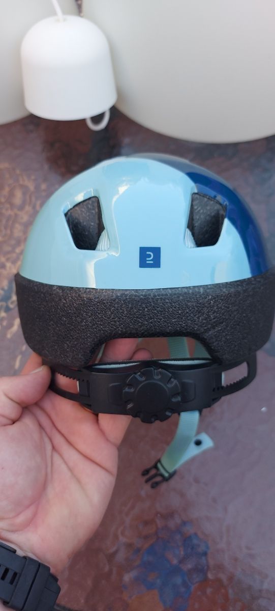 Casco infantil azul