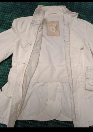 Chaqueta Springfield Algodón Blanca