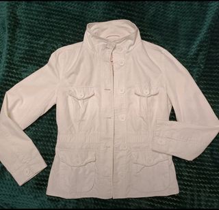 Chaqueta Springfield Algodón Blanca