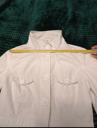 Chaqueta Springfield Algodón Blanca