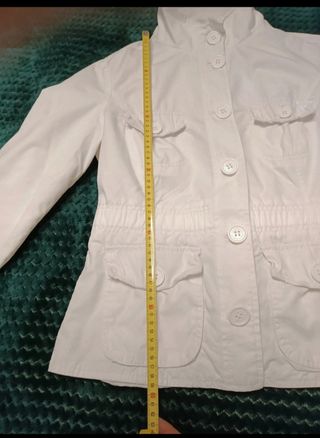 Chaqueta Springfield Algodón Blanca