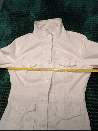 Chaqueta Springfield Algodón Blanca