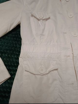 Chaqueta Springfield Algodón Blanca