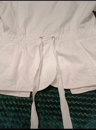 Chaqueta Springfield Algodón Blanca