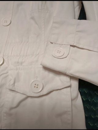 Chaqueta Springfield Algodón Blanca