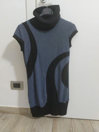 Vestito autunnale senza maniche Taglia M