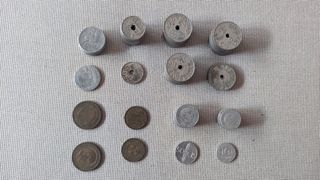 Lote Billetes y Monedas España 1925-1984