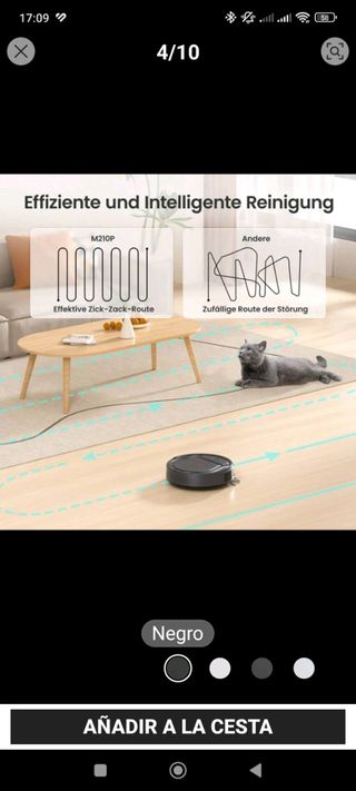Robot Aspirador Lefant M210P Nuevo urge venderlo 2