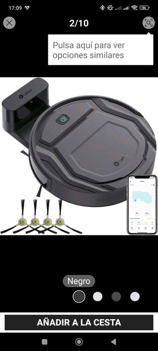 Robot Aspirador Lefant M210P Nuevo urge venderlo 2