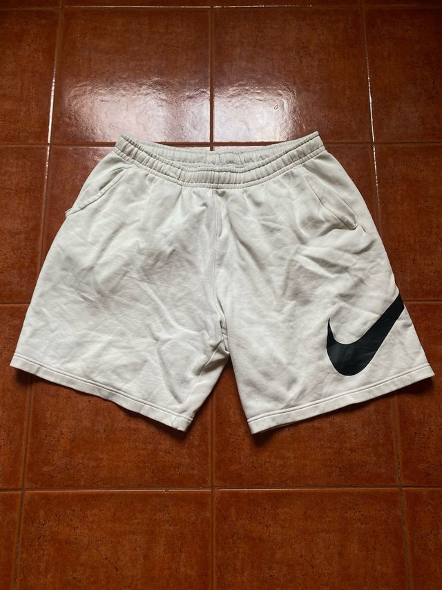 Pantalón Corto Nike blanco