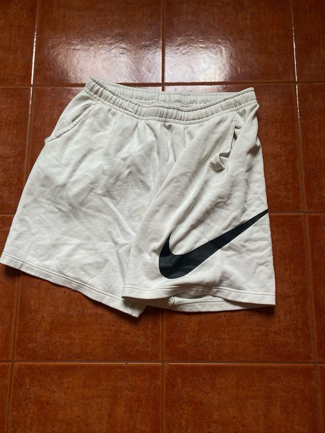 Pantalón Corto Nike blanco