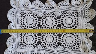 Set 3 centrini uncinetto