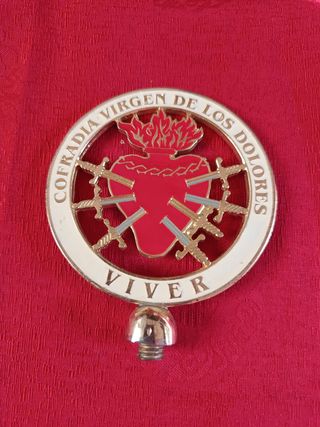 Insignia Cofradía Virgen de los Dolores Viver