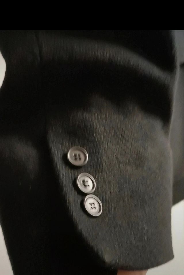 Chaquetón Zara men negro 